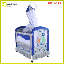 Manufacturer NEW Infant Crib with Mosquito Net and Bassinet / Children Product Baby Crib Bed